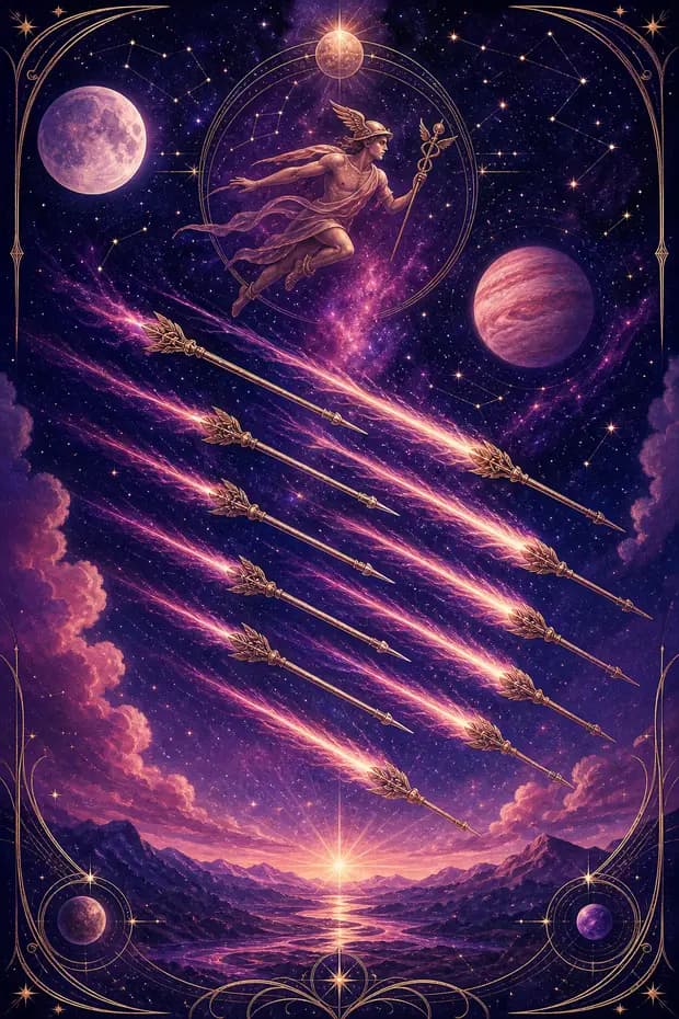 Eight of Wands